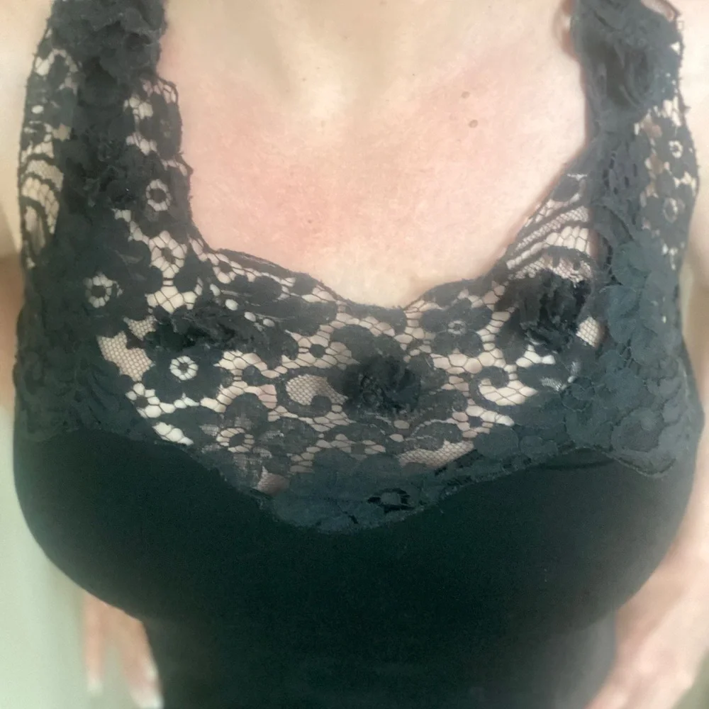 Dolce & Gabbana Lace-Yoke Camisole - Picture 6 of 6